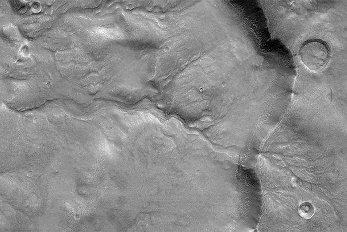 This Is an Ancient Meandering River ... On Mars